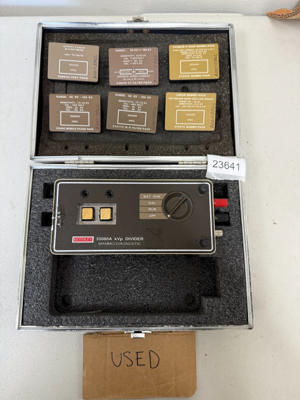 Keithley 35080A X-Ray Radiation Measurement Kit Mammo/Diagnostic