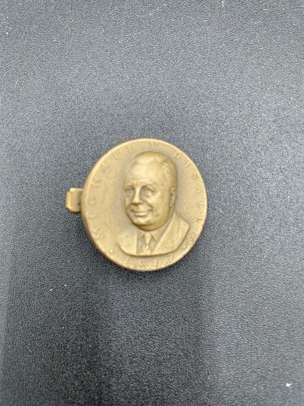 1962 Michael DiSalle Ohio Governor (1959-1963) 1.5” Metal Tie Clip/Pin Politics