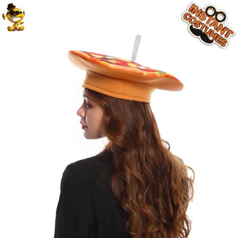 Adult Pizza Hat Fun Party Clothing