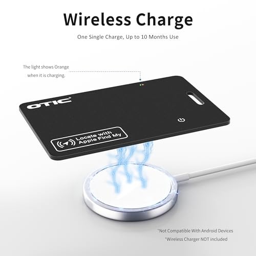 2026 [Apple MFi Certified](iOS Only) Wallet Tracker Card, Bluetooth Tag 1 pack
