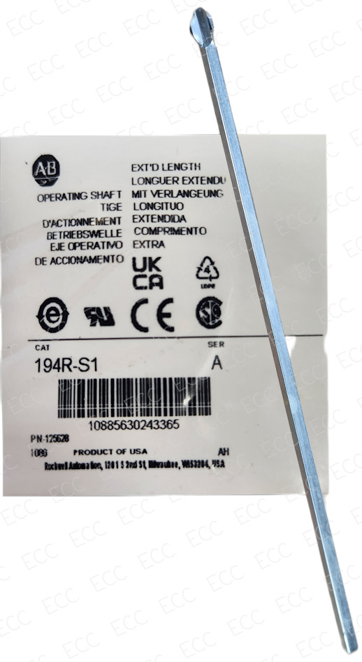 New Allen-Bradley 194R-S1 Extended Length Operating Shaft