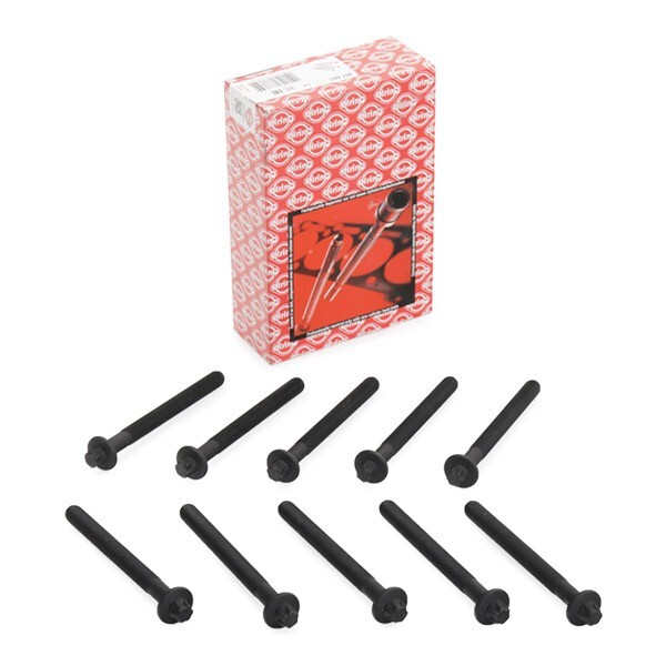 Genuine Elring 267.551 Cylinder Head Bolts Set Kit x10 OE New