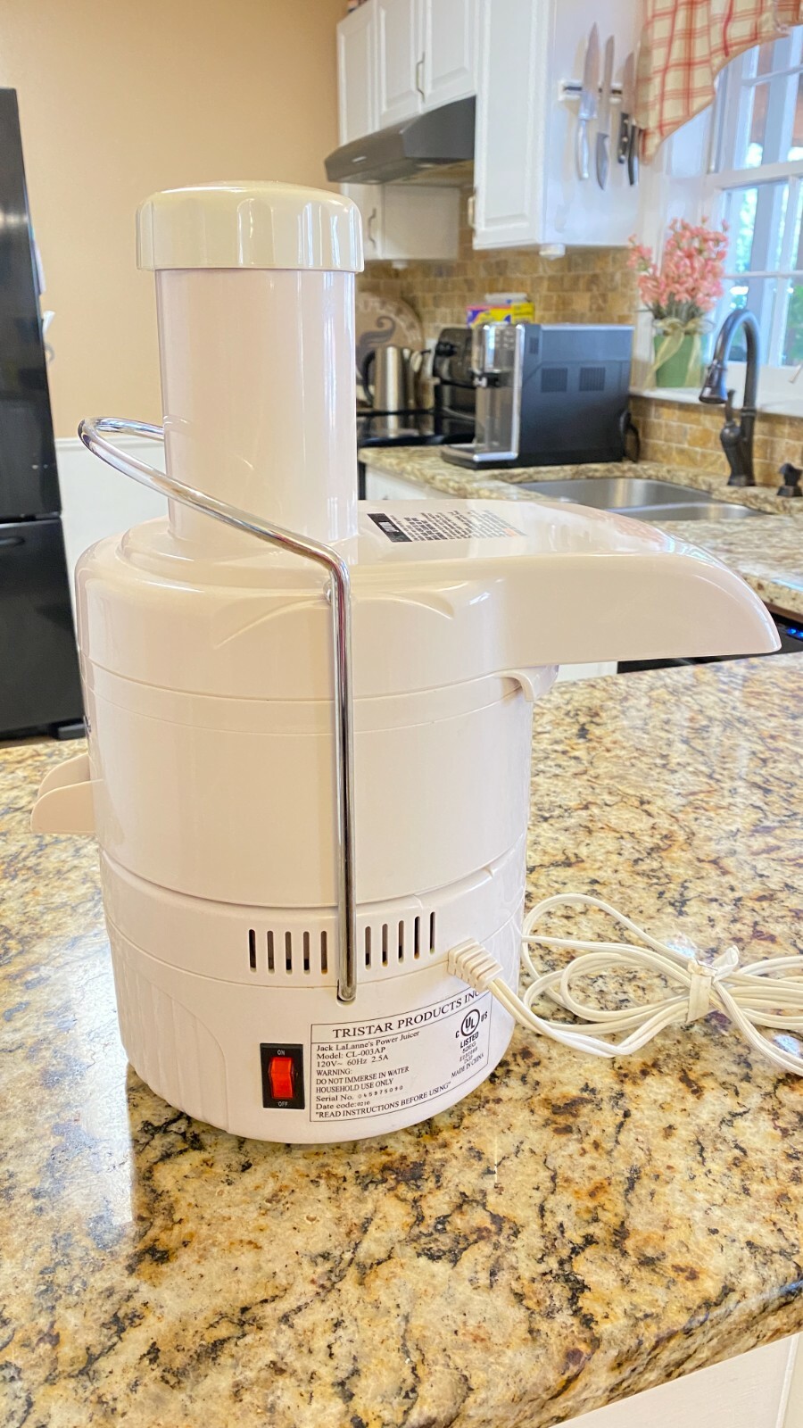Tristar Jack LaLanne's Power Juicer Electric Juice Extractor CL-003AP Tested