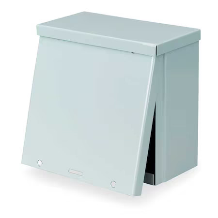 Wiegmann Rsc121208 Padlockable Hasp Electrical Enclosures, 12 In H, 8 In D, 12