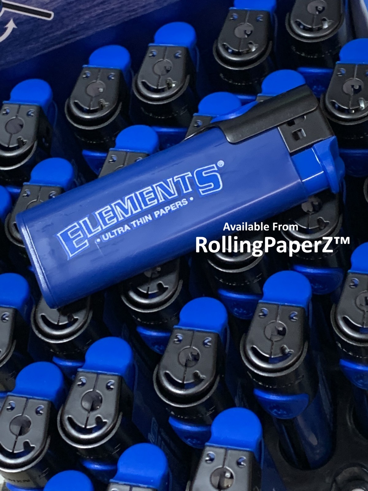 ELEMENTS PRE-ROLLED CONE TIN KING SIZE (4 count) + NEW ELEMENTS LIGHTER