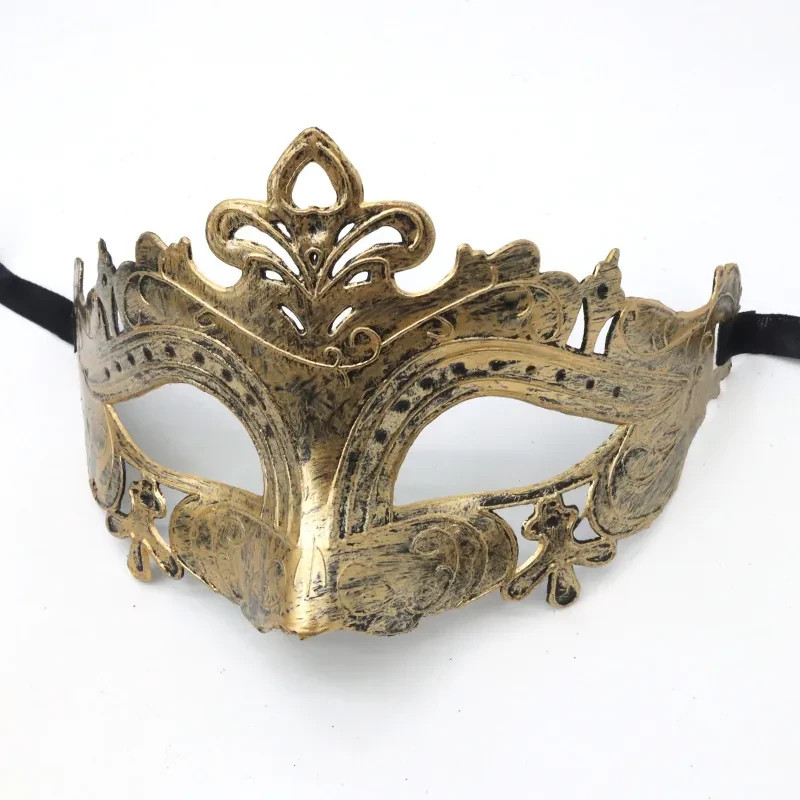 Halloween Party Mask Venice Venetian Style Masquerade in Antique Bronze Color