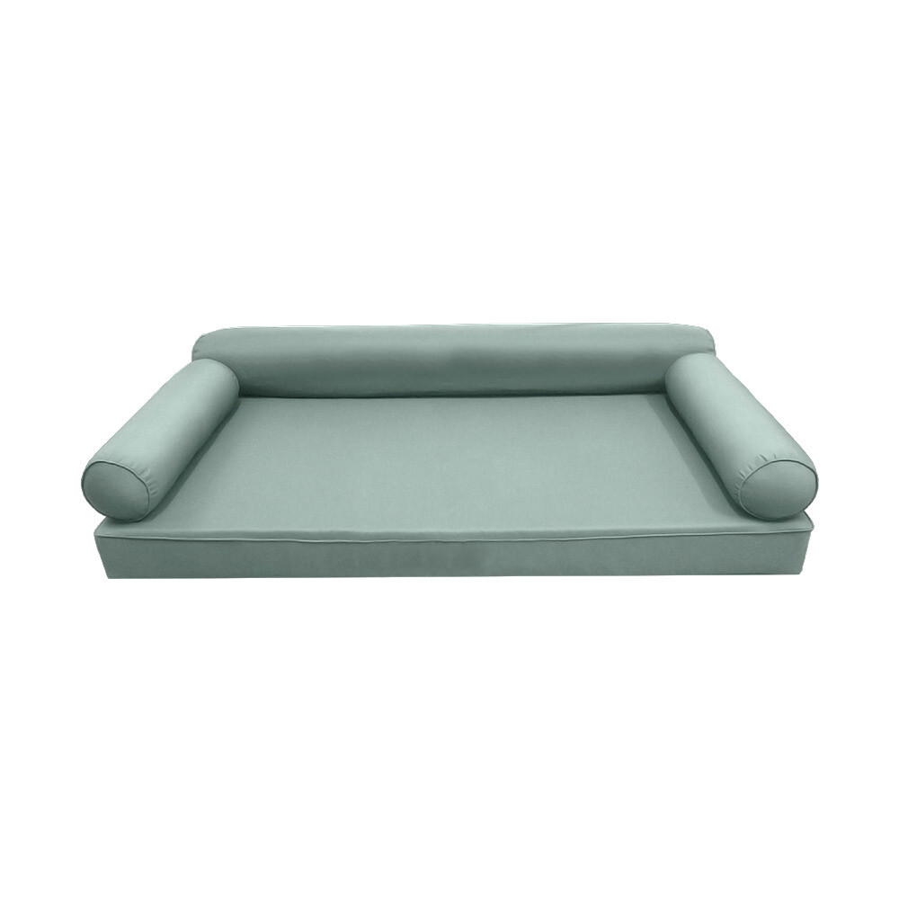 STYLE 6 Mattress & Pillow Daybed Porch Swing Pipe Trim Twin-XL AD002 COVERS ONLY
