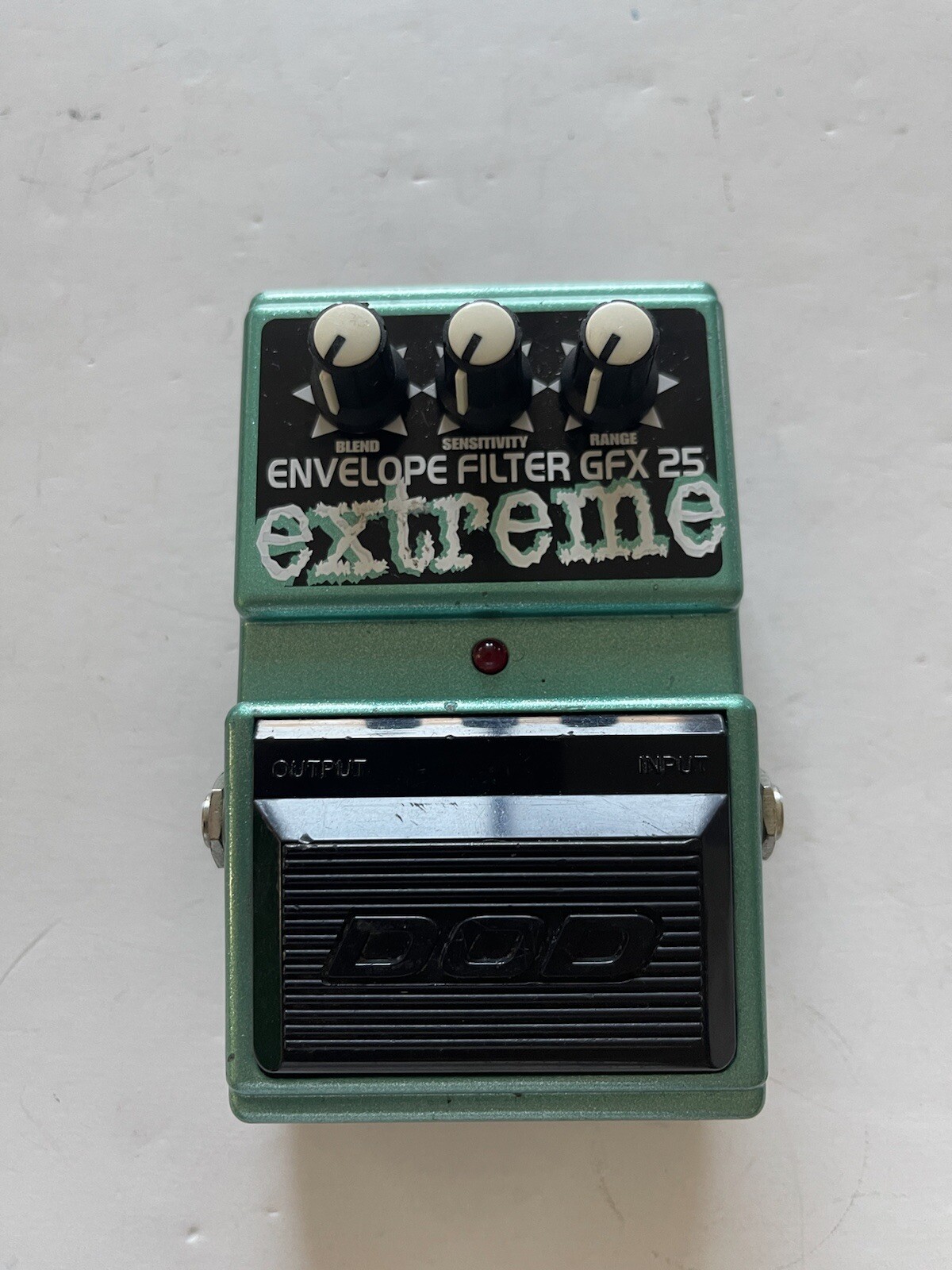 DOD GFX25 Extreme Envelope Filter Auto Wah Rare Vintage Guitar Bass Effect Pedal
