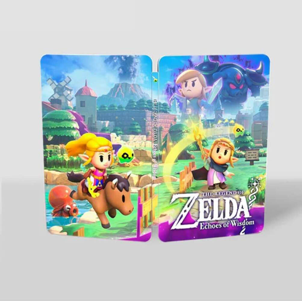 The Legend of Zelda Echoes of Wisdom Steelbook Case Custom Made Nintendo Switch