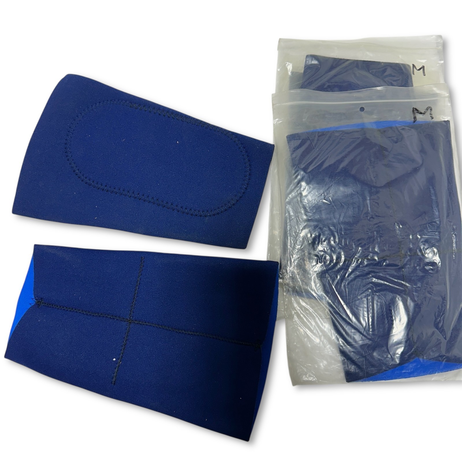 OccuMed 100 Neoprene Knee Compression Sleeve Blue Size M, 5 Pcs