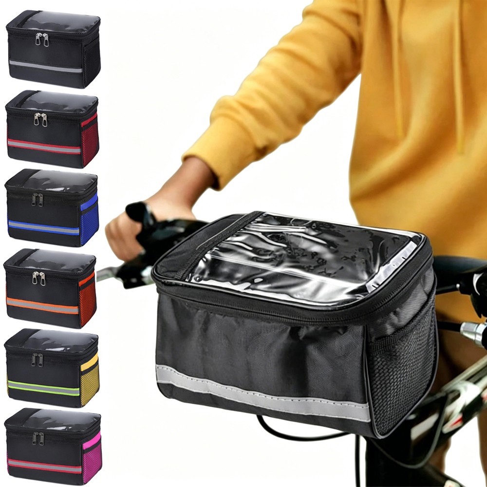 Cycling Bicycle Front Bag Bike MTB Waterproof Handlebar Frame Basket Bag Pouch