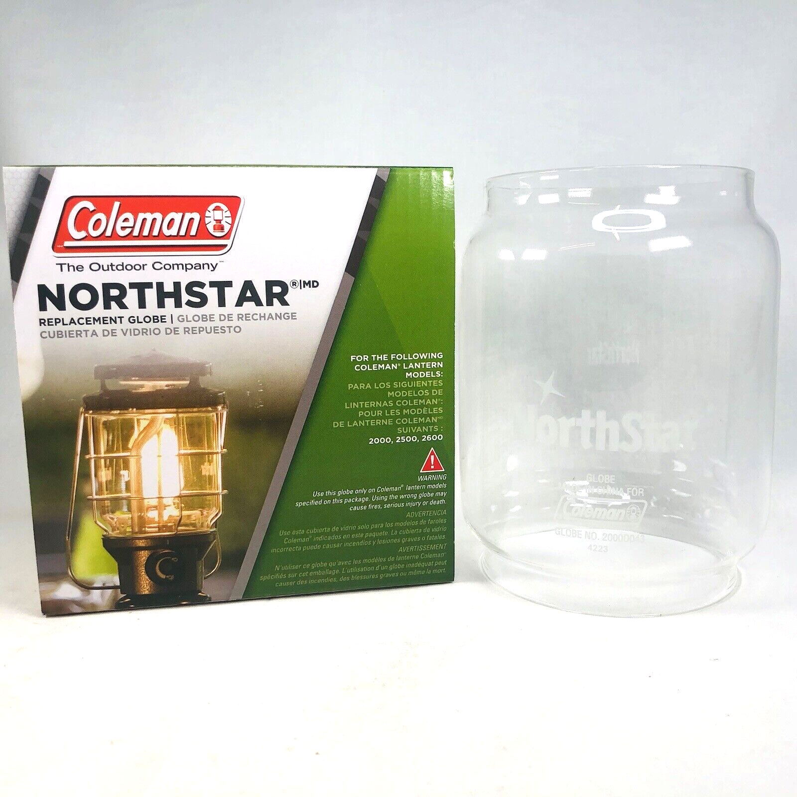 Coleman Clear NorthStar Lantern Globe made in China