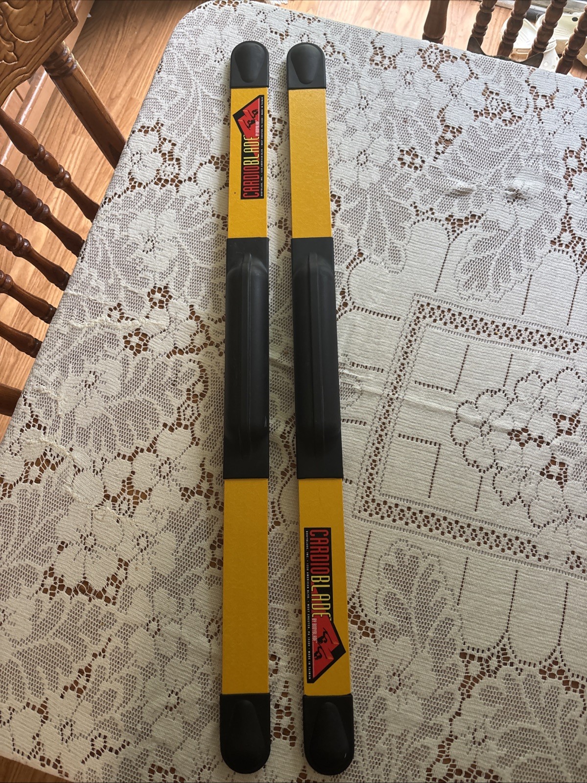 Cardio Blade Set of 2 Yellow 32”Resistance Fitness Blades By Bodyblade Inc
