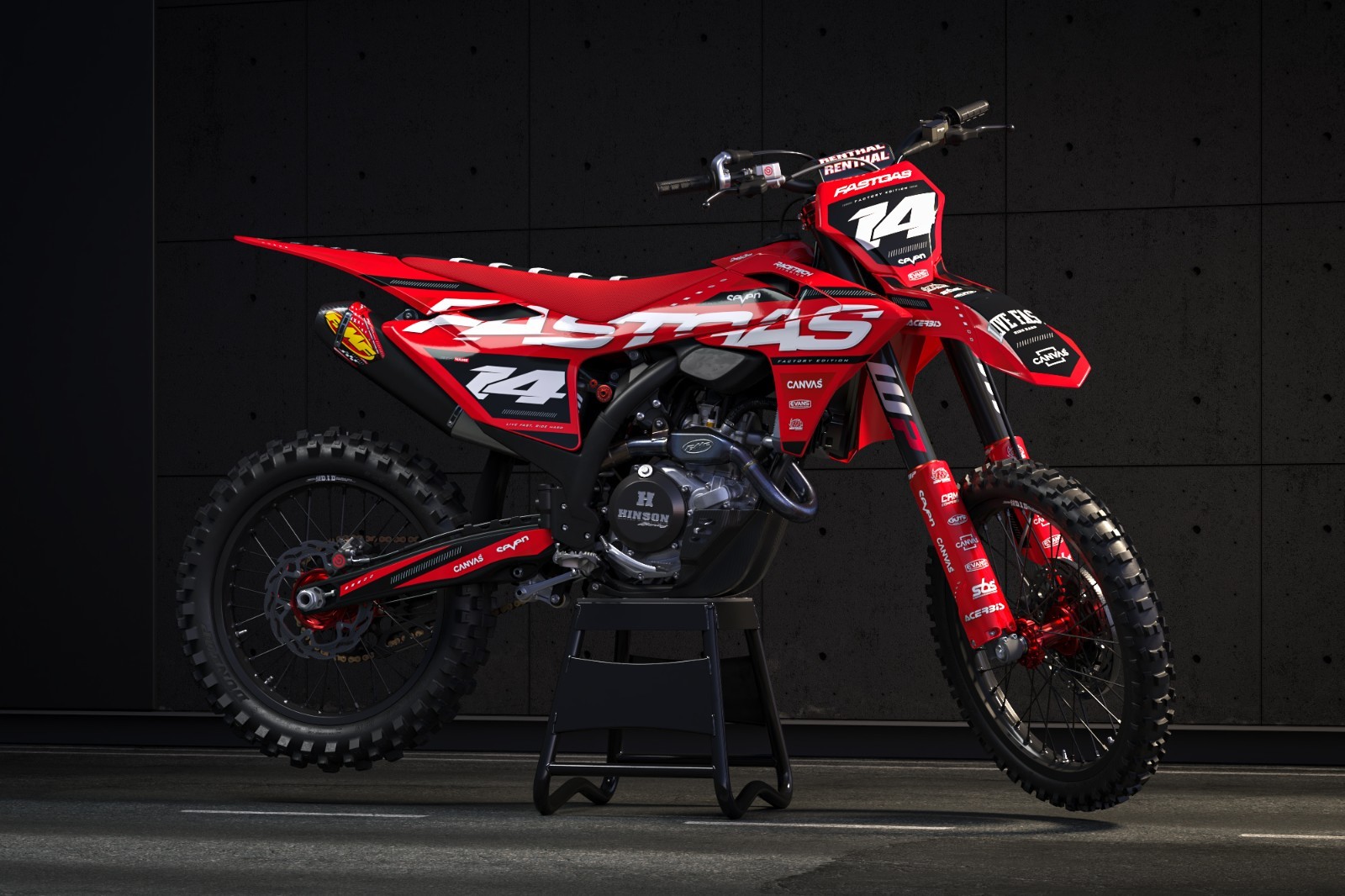 Fits GASGAS EX EC125/250/350/450 MC125/250/350/450 2024 25 26 2027 Graphic kit