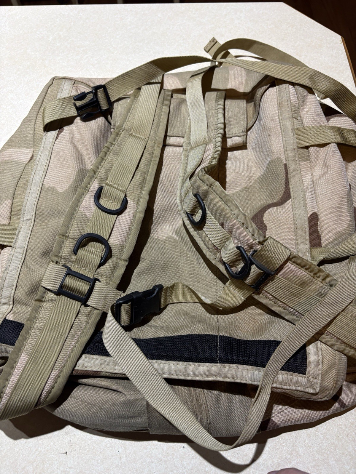 USIA Navy SEAL," "VBSS," or "SOF Waterproof Backpack 2002 US Issued Military
