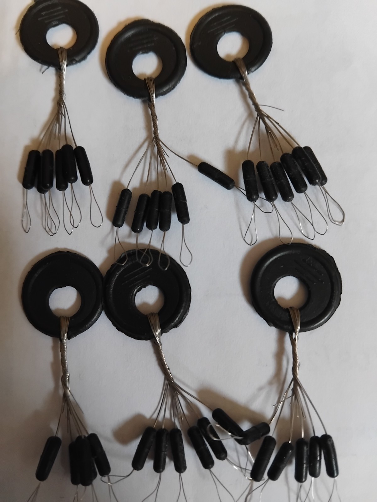 36 sliding large float stops ( 6 sets of 6)