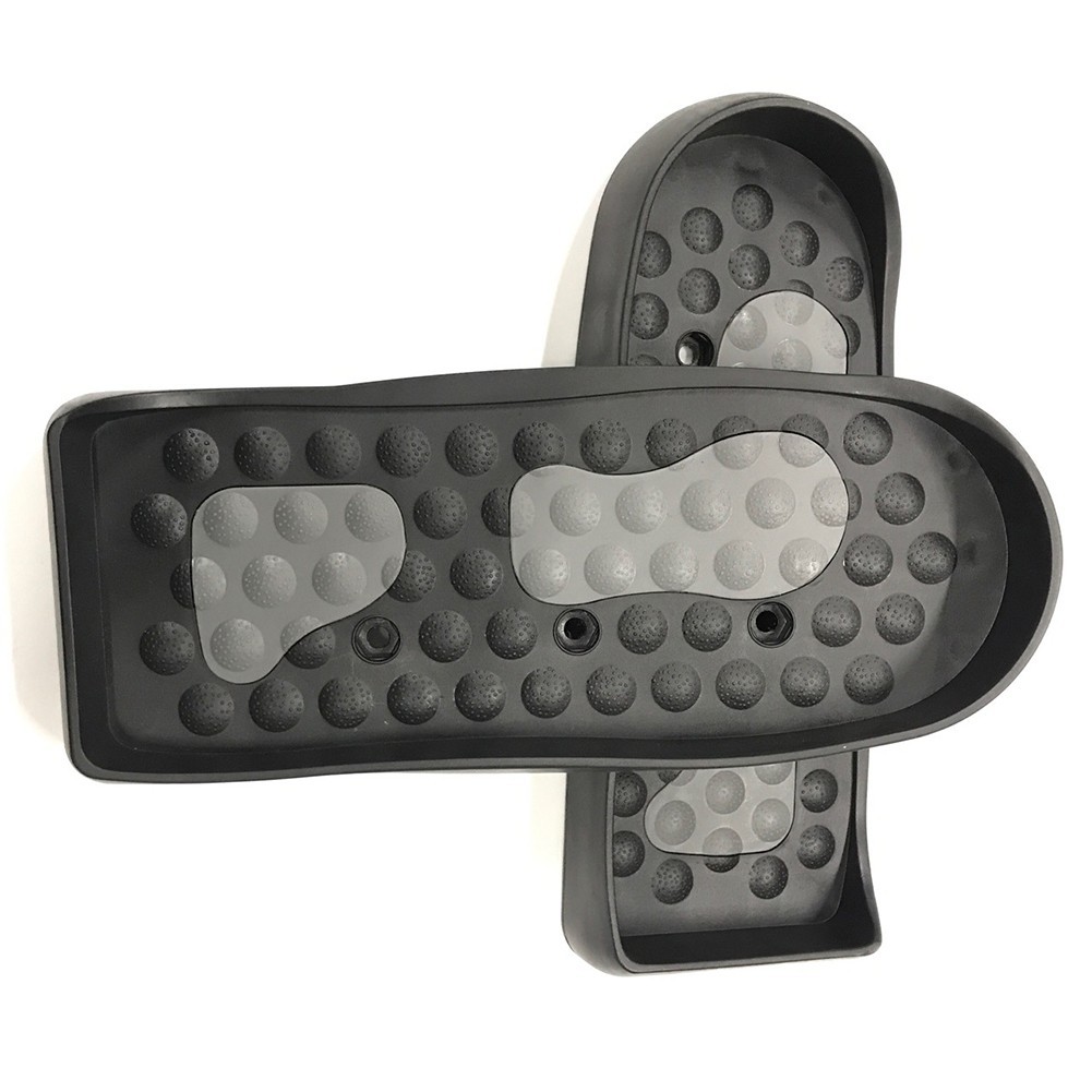 Sleek Black Design Elliptical Machine Footpedal Set Compatible with All
