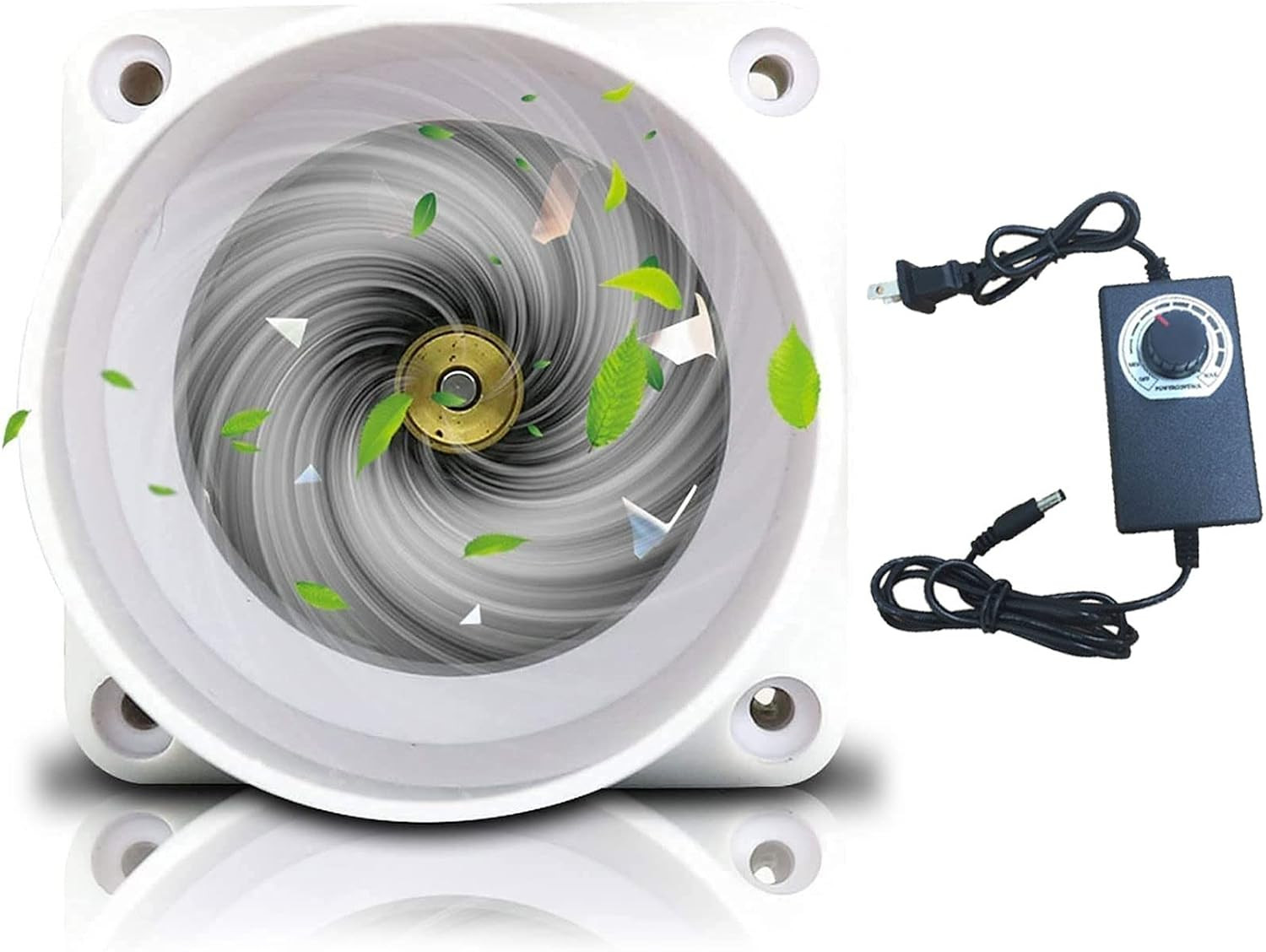 Inline Duct Fan 2 Inch 50Mm Ventilation Exhaust Booster 62 CFM Quiet Fan Filter