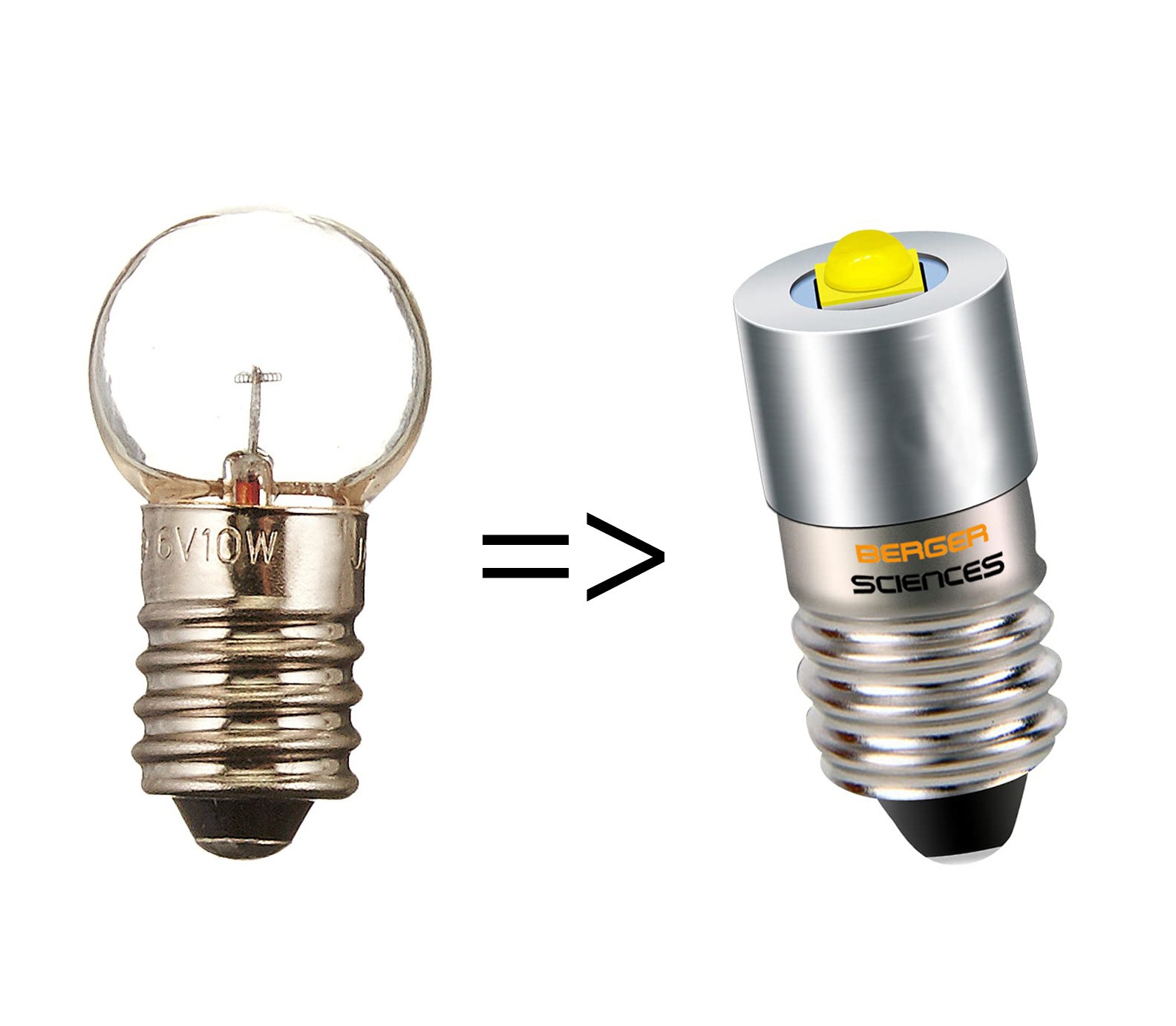 Olympus BH Multi-Head Pointer LED Bulb - Replaces 6V 10W USHIO SM-8G102 8000303