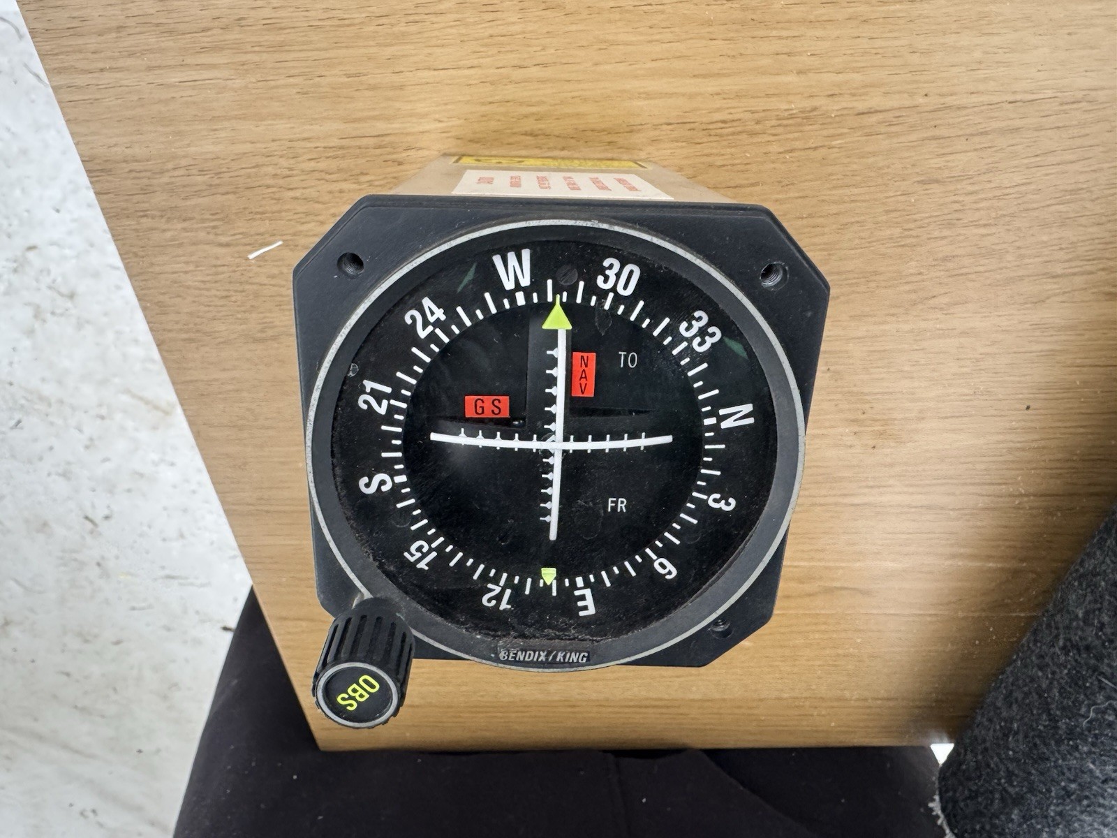 Bendix King VHF/VOR/GLIDESLOPE KX165A 8.33khz Plus KI 206