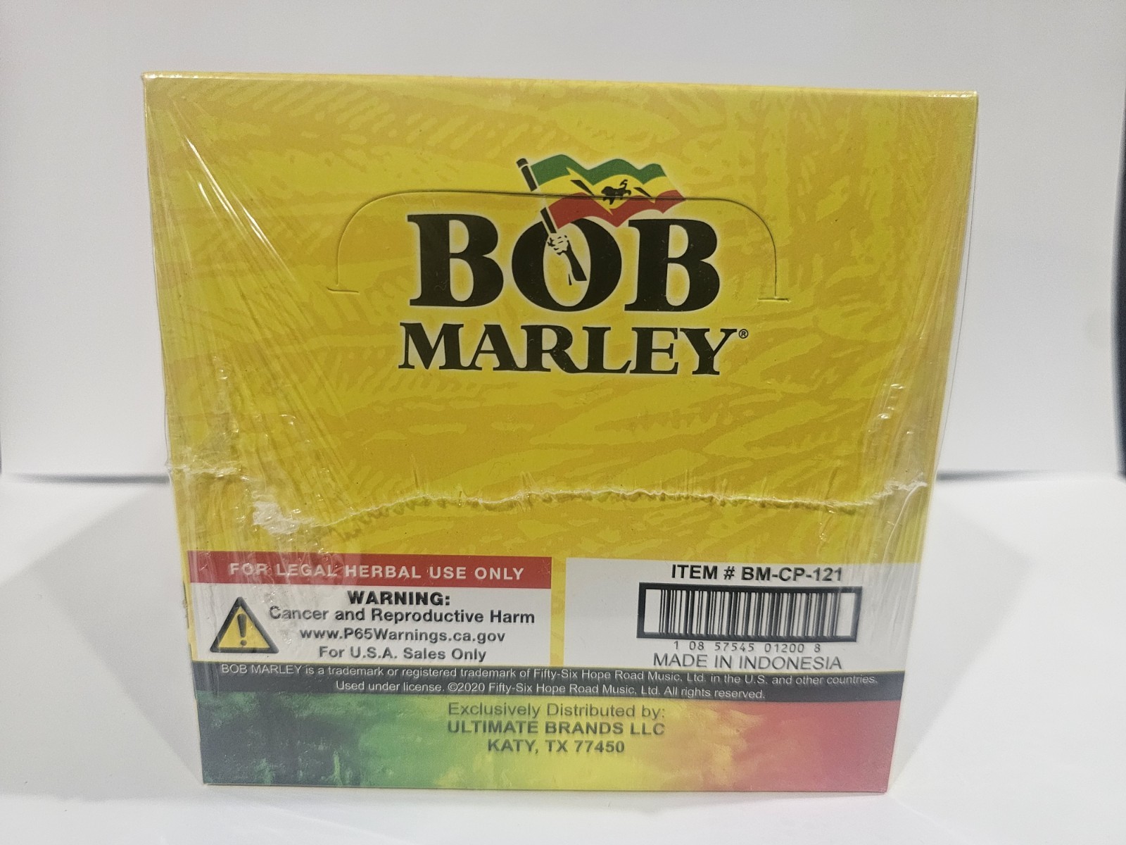 Bob Marley Cone 1 1/4 Size 6 Ct Pack x 33 Packs