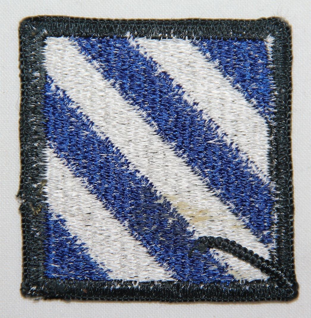 ORIGINAL VIETNAM ERA U.S. ARMY 3RD INFANTRY DIVISION PATCH