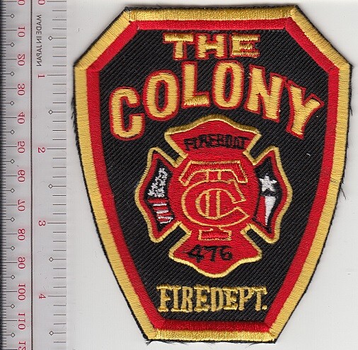 Fire Boat Texas City of The Colony Fire Department FB 476 Maine NO TARIFF