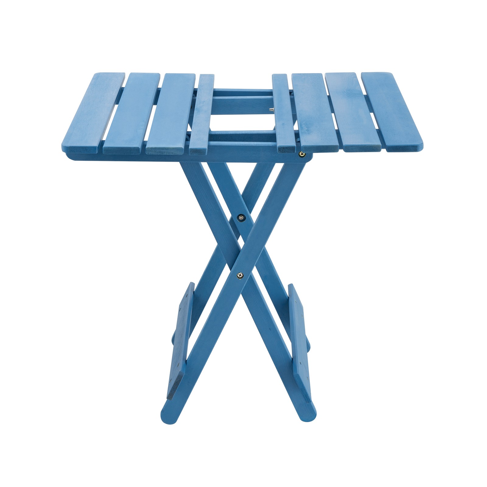 19.75inch Folding Square Table Patio Outdoor solid wood Table for Backyard
