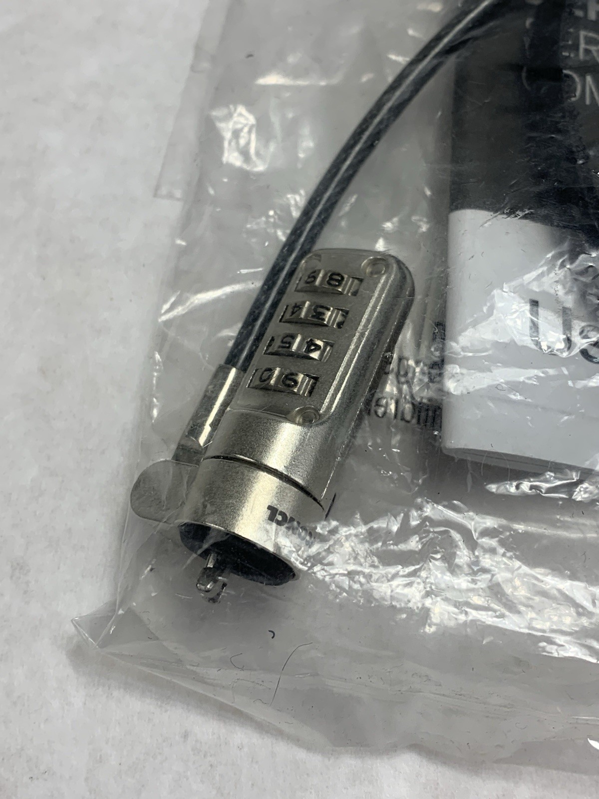 Targus DEFCON MINI 60 ASP66GLX-S Combo Cable Lock