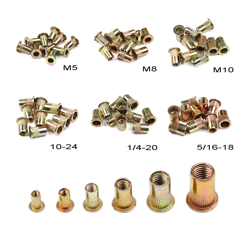 Rivet Gun Kit Rivnut Thread Setting Tool Nut Setter NutSert Metric SAE Riveting