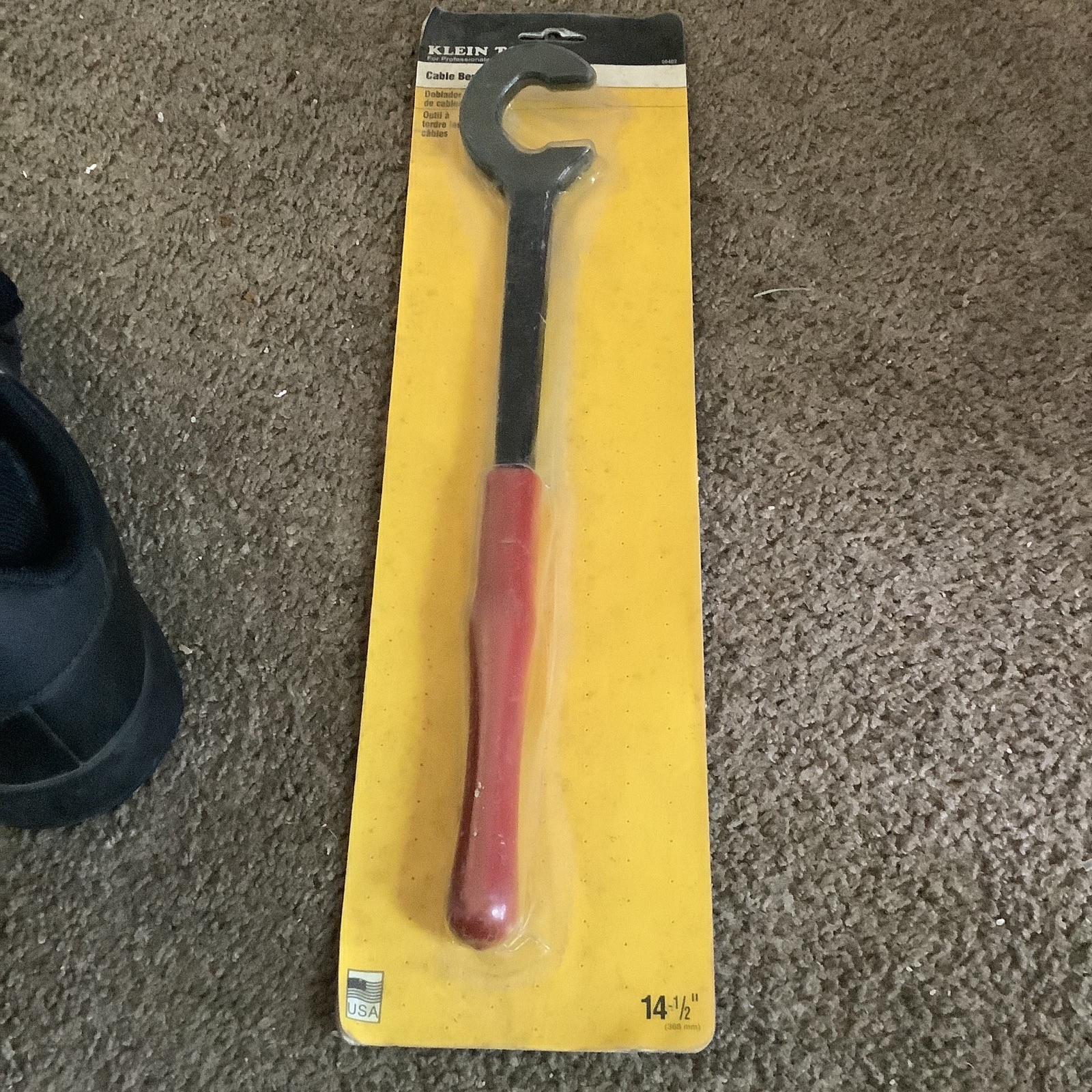 KLEIN TOOLS 50402 ~ 14 1/2” CABLE BENDER TOOL NIP