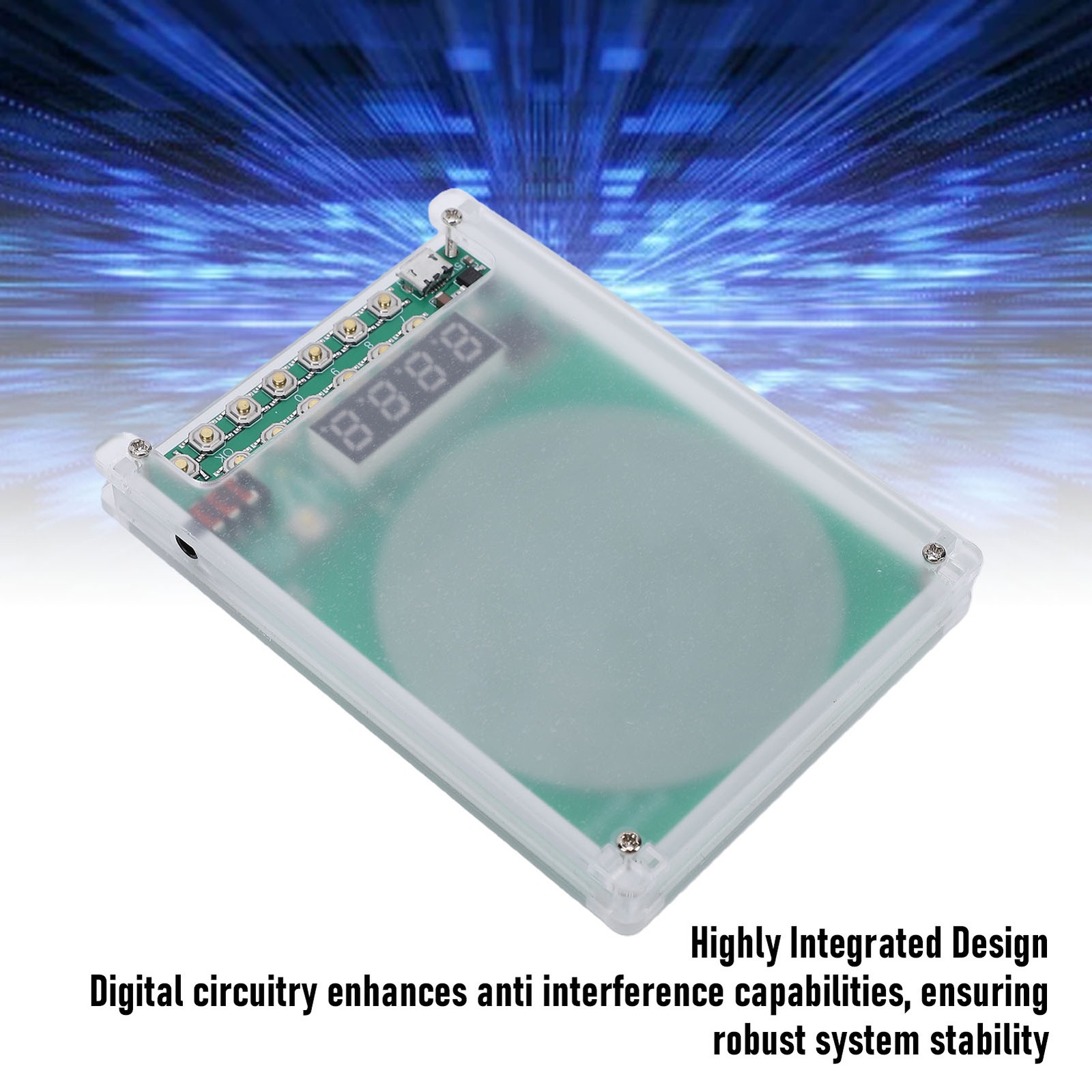 Sine Wave Resonance Generator Adjustable Relaxation Device For Mind & Body Use