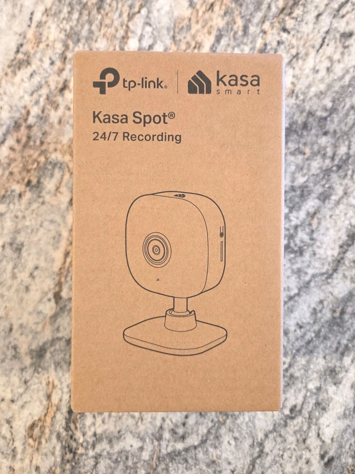 TP- Link Kasa Spot EC60 1080p Wi-Fi Security Camera W/ Night Vision & Microphone