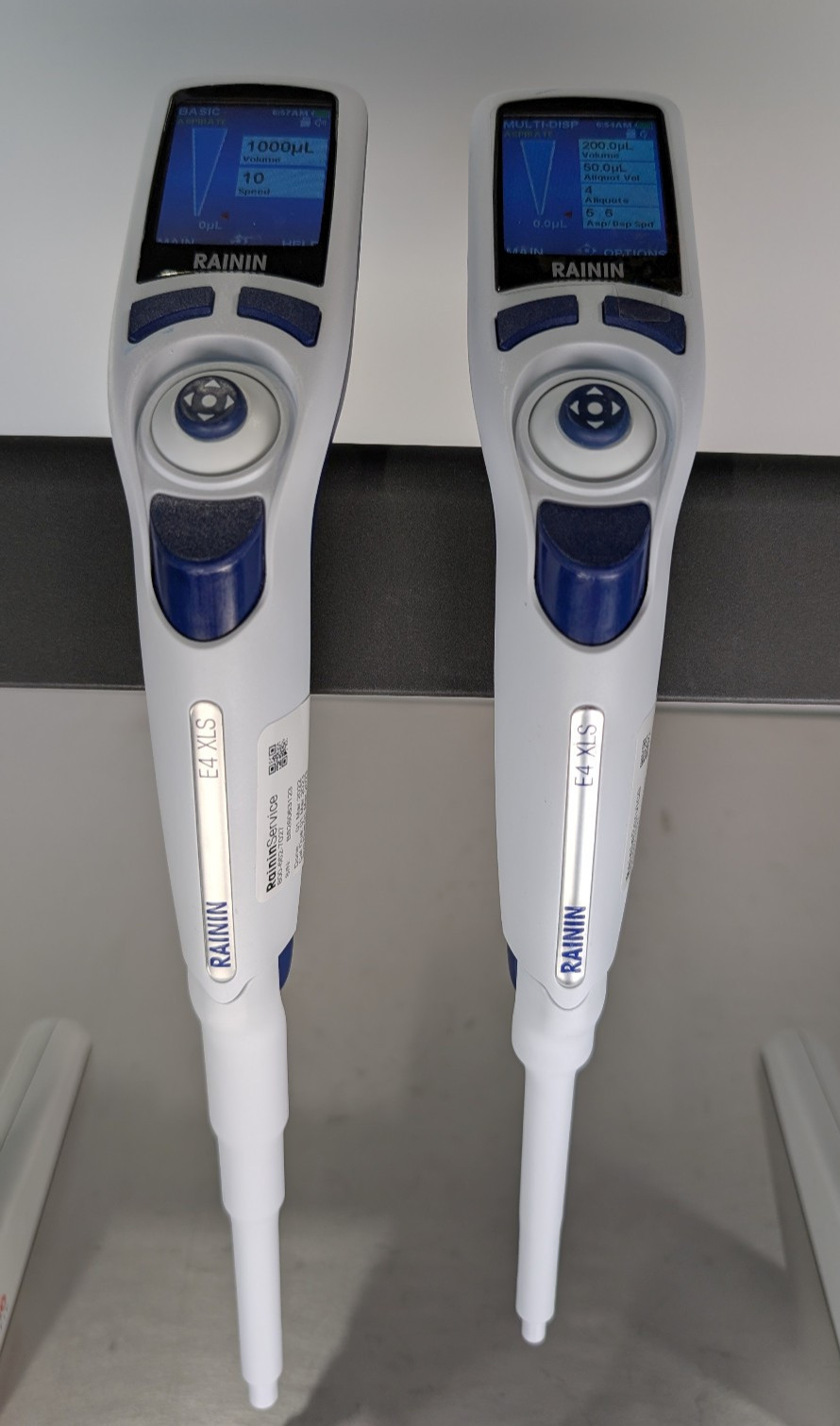 RAININ E4 XLS Electronic Single Channel Pipette (200µL, 1mL, and 2mL) + Warranty