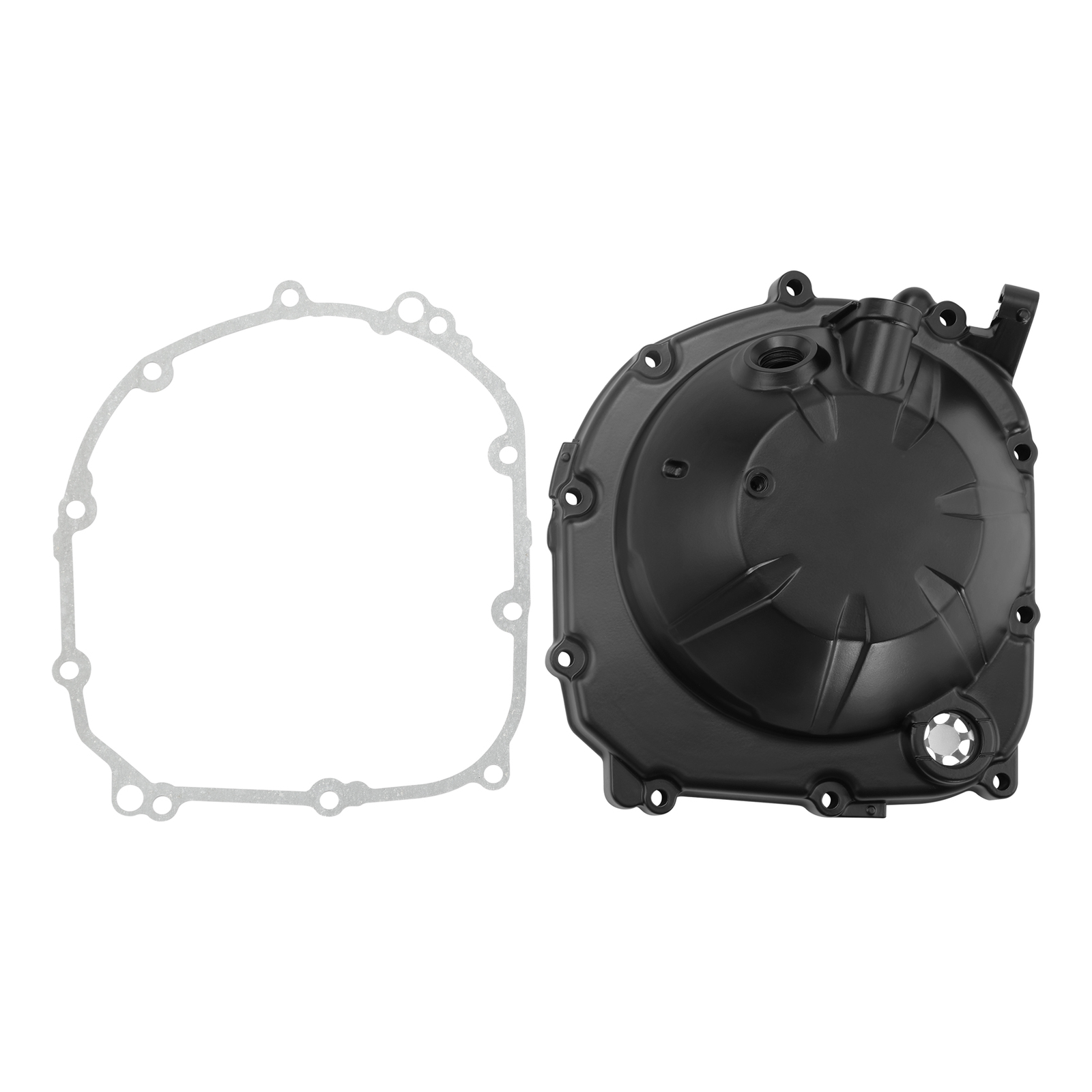 Black Engine Clutch Cover Fit For Kawasaki Z900 2017-2025 18 19 2020 21 22 23 24