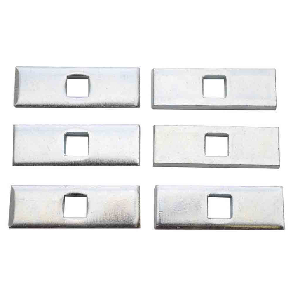 Trailer Hitch 6 Block Plate Kit with (2) 1/2" Fishwires (BPK-7-FW)