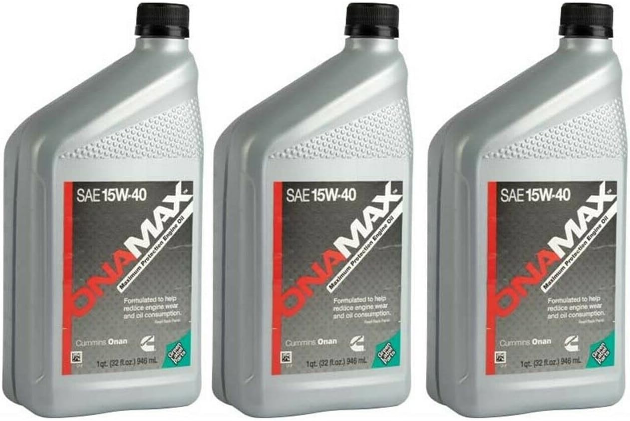 3265336 Onan SAE 15W-40 Oil - 1 Quart (Quantity 3)