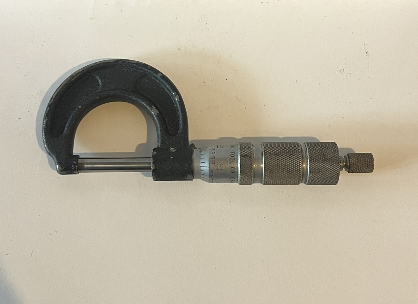 Vintage Central Tool Co. #12RL 0-1" Outside Caliper Micrometer
