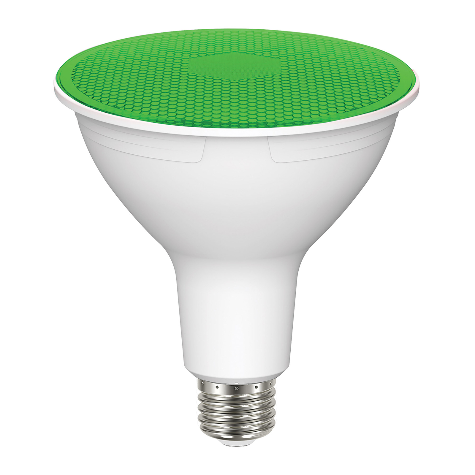 Satco S29481 GREEN LED PAR38 Bulb 11.5W 100W 120V Medium E26 Dimmable Wet Rated