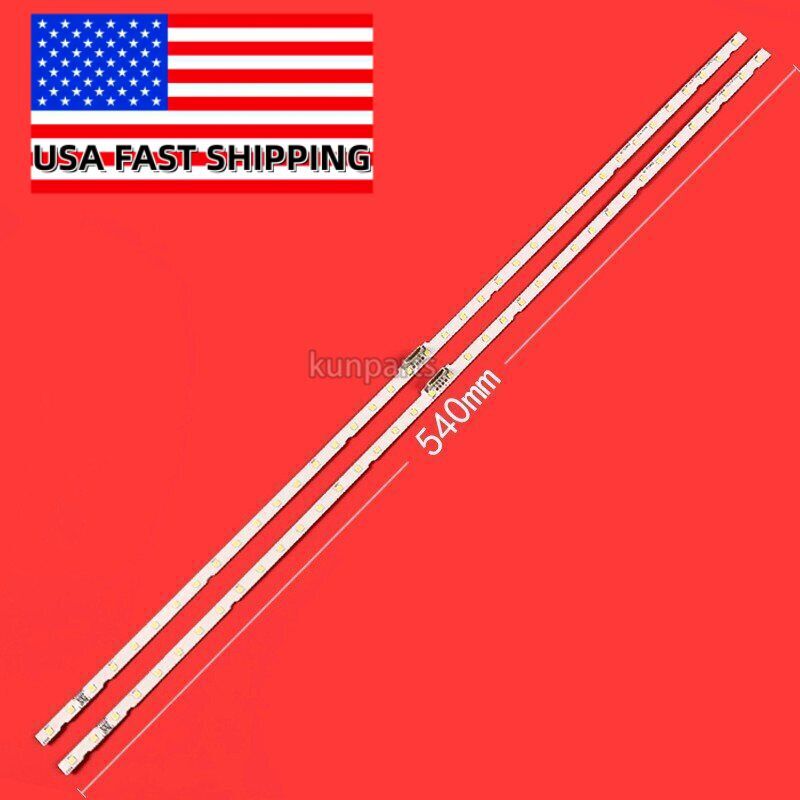 LED strip(2)For Samsung UN50NU7100F UN50NU7200F UE50NU7020 UN50NU7400 UN50RU7100