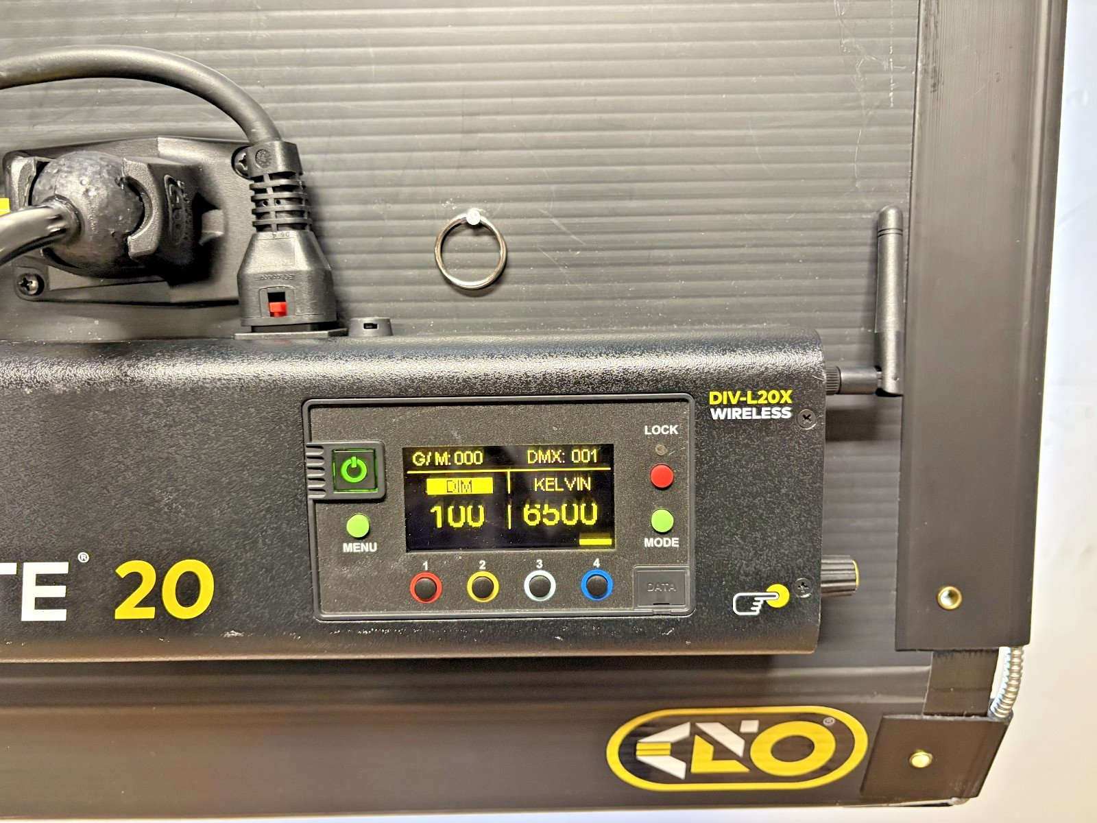 (2) Light Kino Flo Diva-Lite LED 20 DMX With Hard Case - Excellent Condition