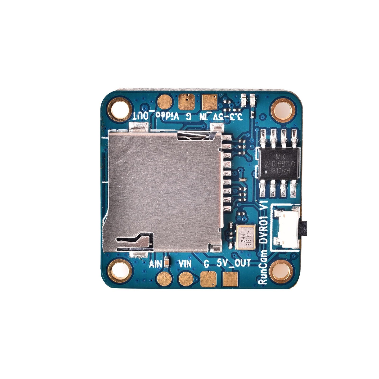 Mini FPV DVR Video Audio Recorder 25 x 25mm M2 Holes Lossless Video Output fo...