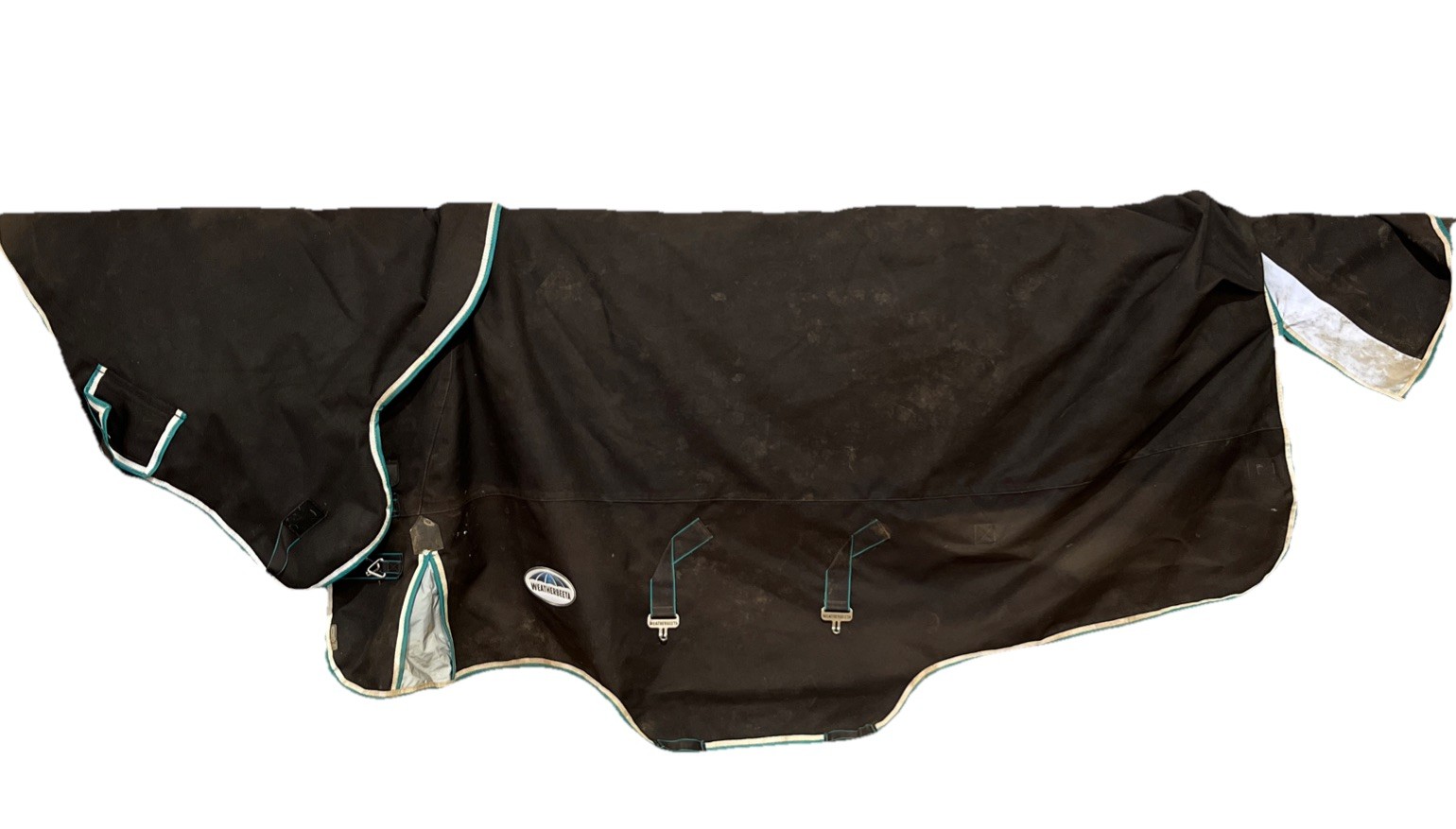 Weatherbeeta Heavy Turnout Blanket Large Warmblood Eventing Jumping Neck Reflect