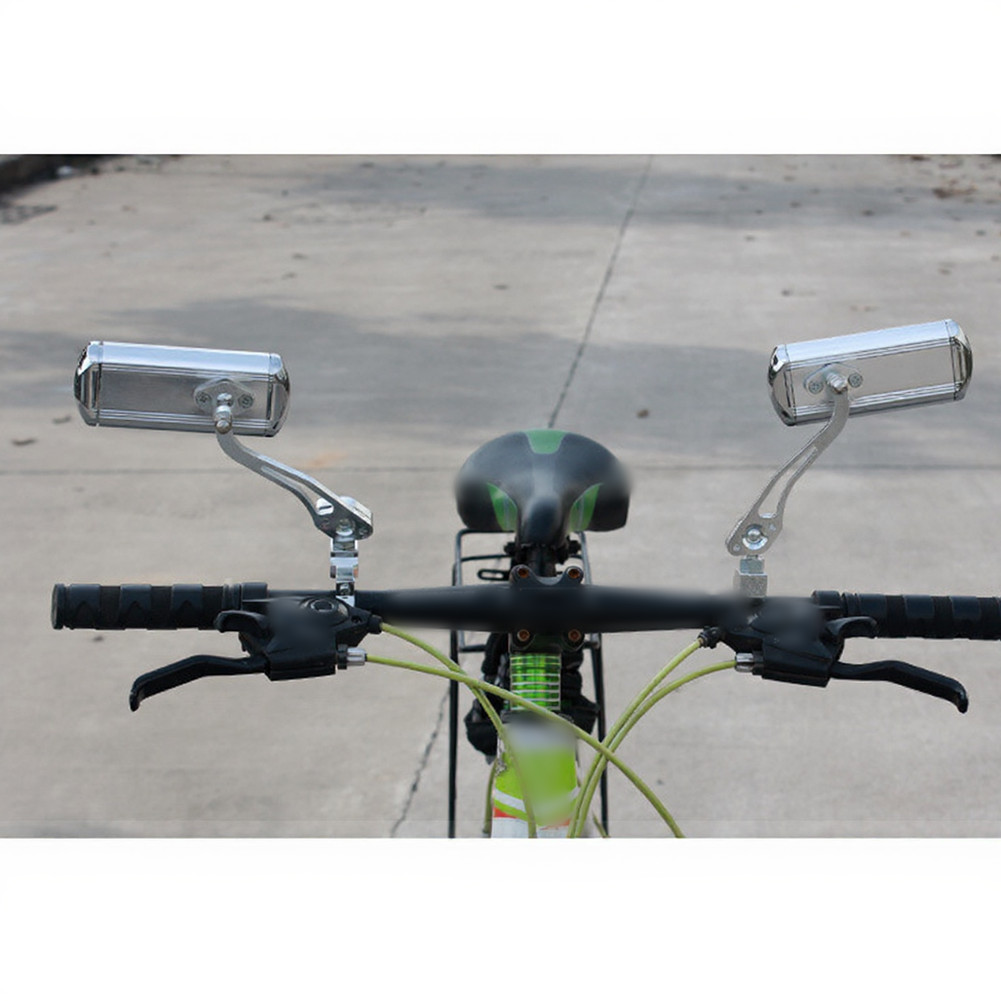 Lightweight Cycling Rearview Mirror for Mountain Bikes 0.3 kg Aluminum Body