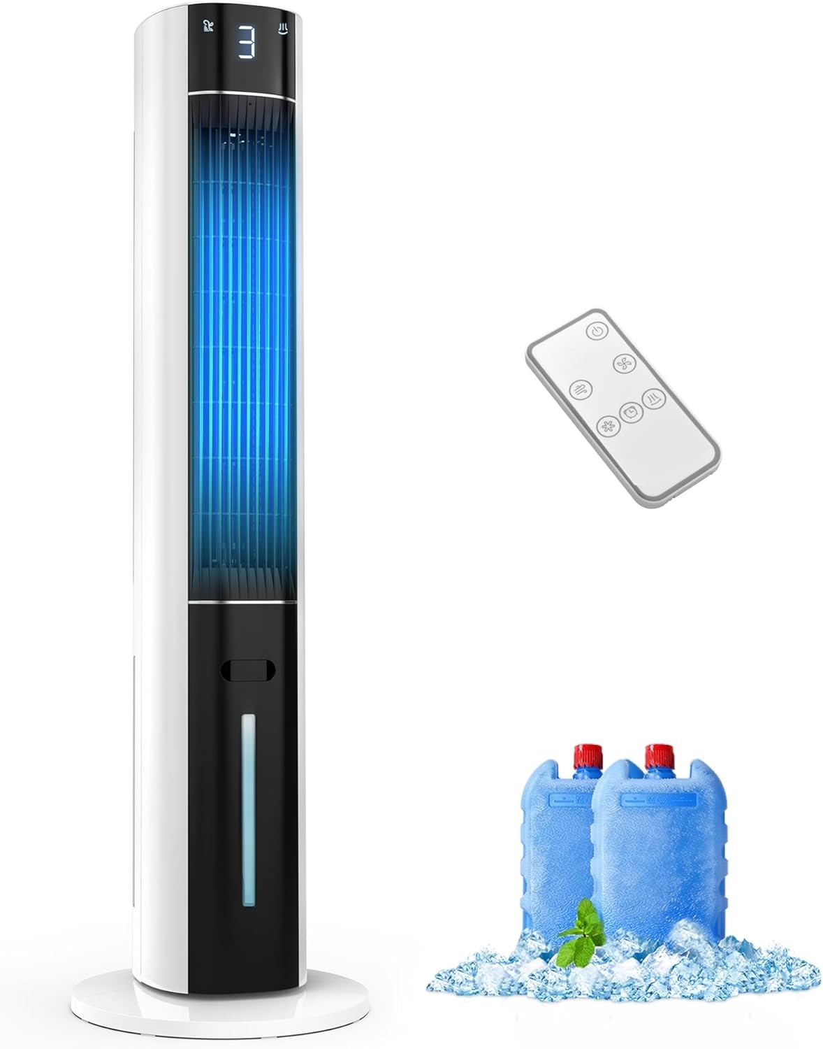 Evaporative Air Swp Cooler - 38inch Cooling Fans that Blow Cold Air for