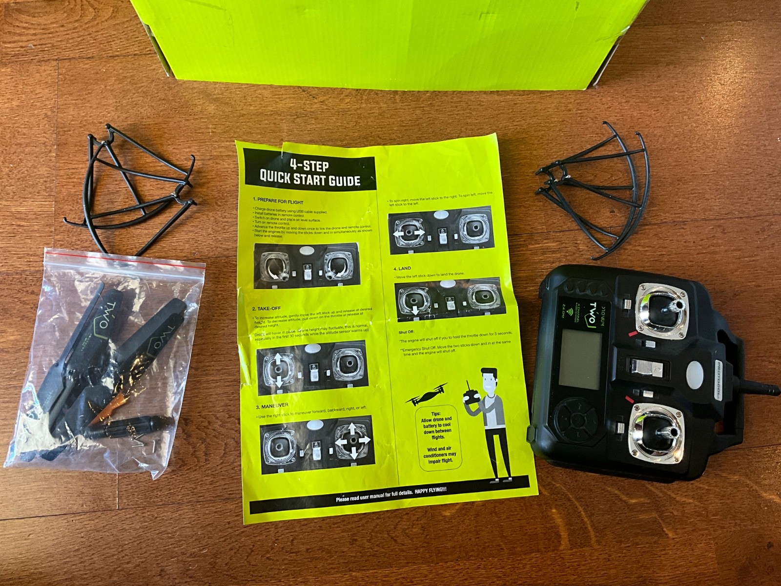 New Protocol - Dronium Two AP Drone with Remote Controller New