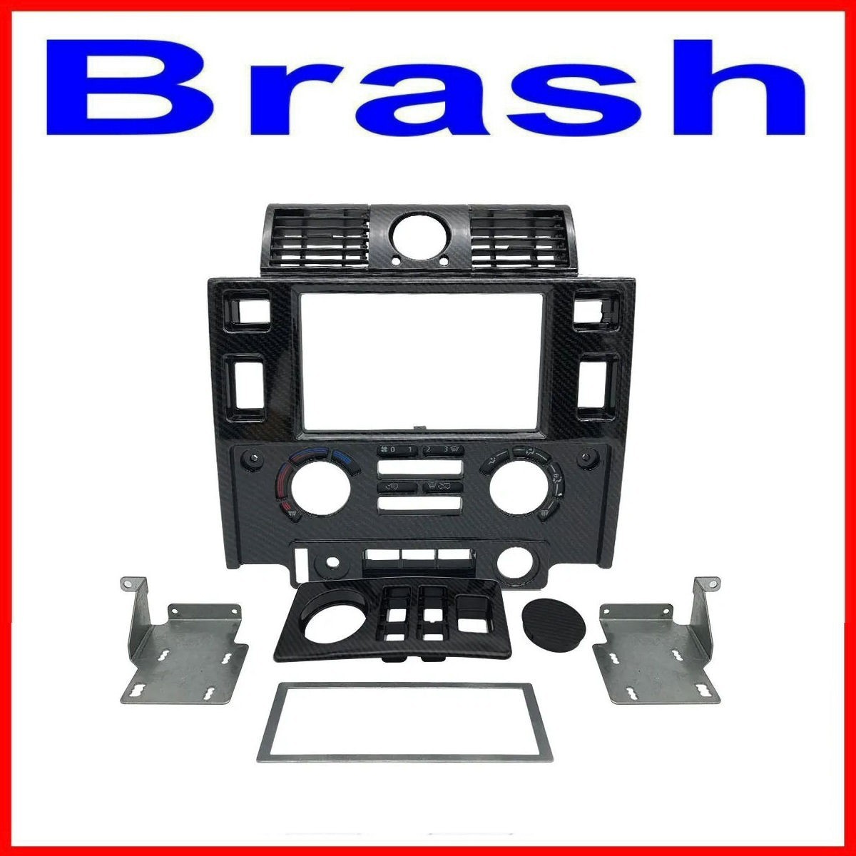FASCIA FOR LANDROVER DEFENDER 2007-2015 - INC BRACKETS & CHOICE OF 5 COLORS
