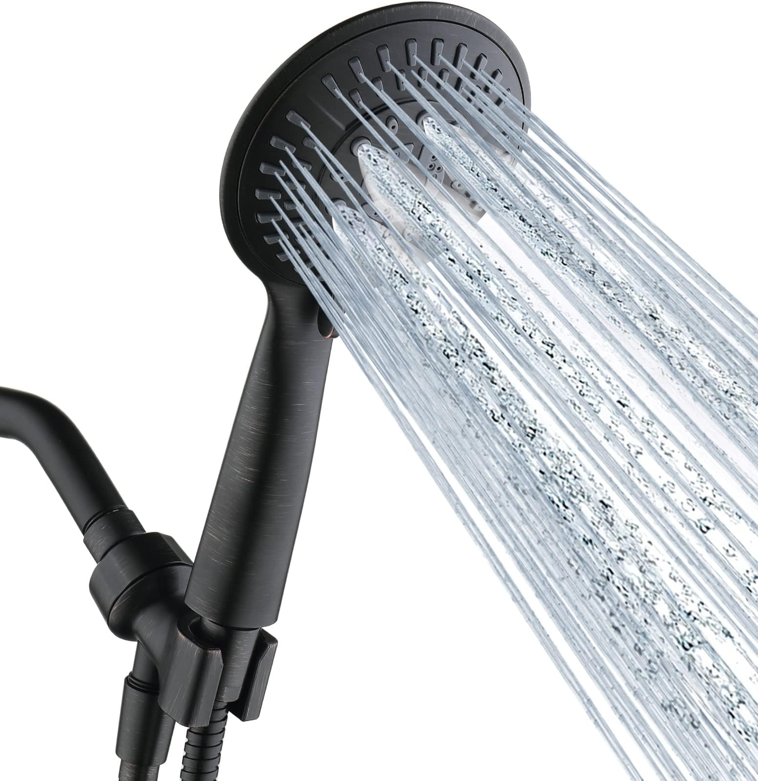 Rs 9 Spray Settings Shower Head With Handheld High Pressure Oilrubbed Bronze Han