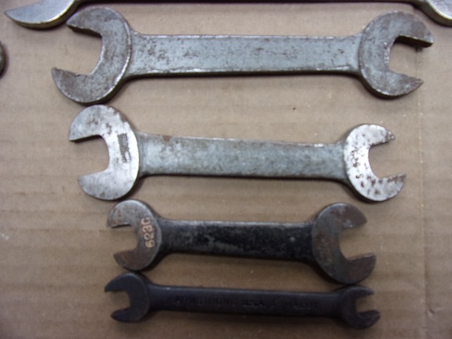 vintage Armstrong tool wrench lot
