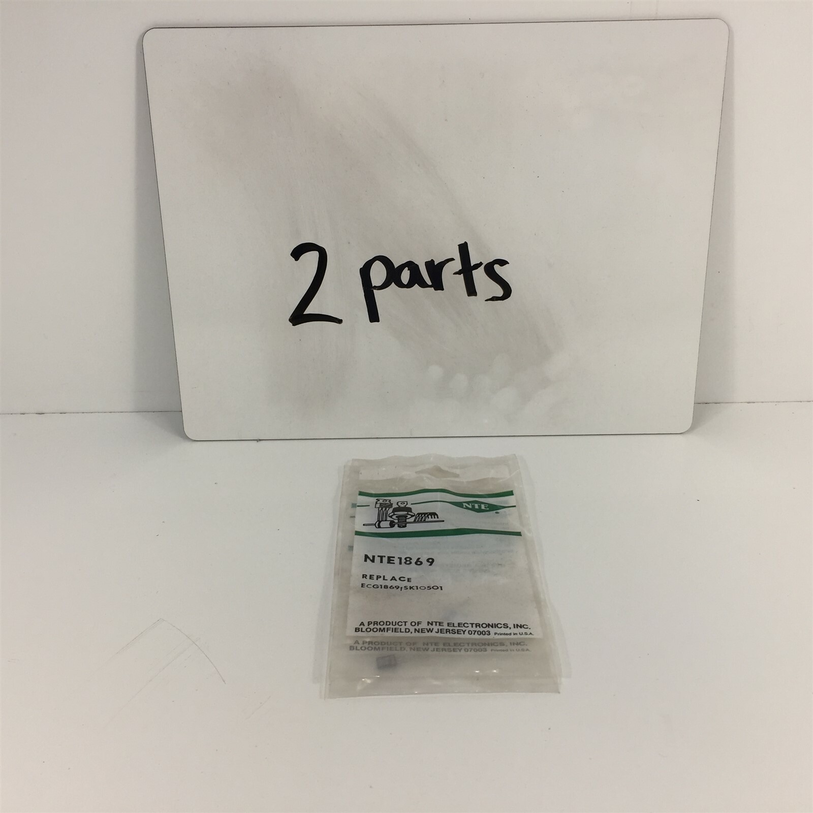 (2) NTE NTE1869 Integrated Circuit 3 Terminal Variable Voltage Regulator - 2/Lot